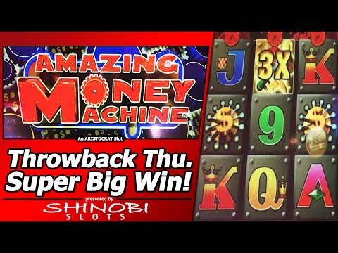 Amazing Money Machine Slot – TBT Live Play, Line Hits and Super Big Win Free Spins Bonus