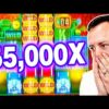 WORLD RECORD SLOT WIN (55,000X)