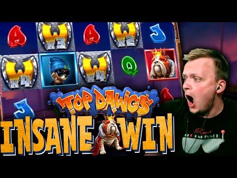 RECORD BIG WIN on Top Dawgs Slot! (Suddenly pays MASSIVE)