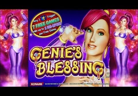 Genie’s Blessing Slot Bonus – Shake Them MoneyMakers!  Super Big Win!!