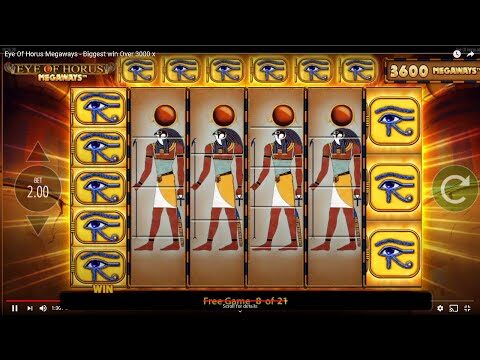 Eye Of Horus Bookies Slot Online – 5 Bonuses MEGA WINS!!!!