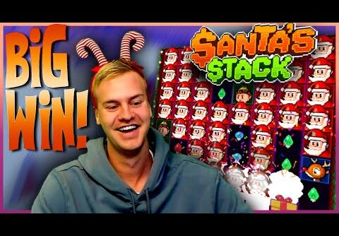 Big Win on Santa’s Stack (NEW SLOT)