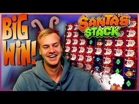 Big Win on Santa’s Stack (NEW SLOT)