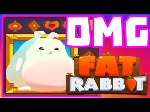 FAT RABBIT 🐰🥕SLOT MEGA BIG WIN MY BIGGEST WIN EVER ON THIS SLOT. BONUS HUNT LOOK HOW BIG HE IS!😵