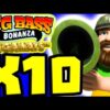 YES WE DID IT 😱 X10 MULTIPLIER 🔥 MAX LEVEL BIG BASS BONANZA MEGAWAYS 🐟 SLOT BONUS HUNT BIG WINS‼️