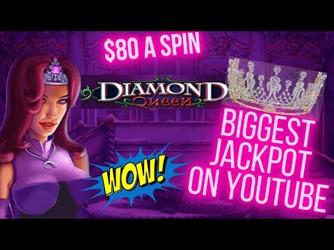 🏆💵 BIGGEST JACKPOT HANDPAY ON YOUTUBE FOR DIAMOND QUEEN SLOT MACHINE EVER LIVE PLAY AT THE WYNN LV
