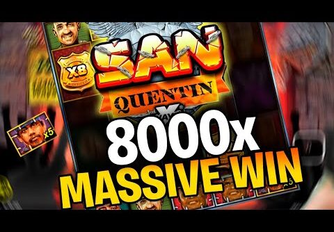 SAN QUENTIN BIGGEST WIN! THIS SLOT CAN PAY INSANE!