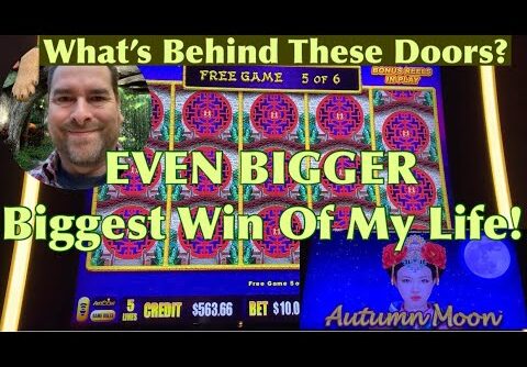 EVEN BIGGER Biggest Win Of My Life!  Maxed Out Grand Jackpot Won on Dragon Link – Autumn Moon!