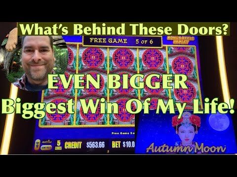 EVEN BIGGER Biggest Win Of My Life!  Maxed Out Grand Jackpot Won on Dragon Link – Autumn Moon!