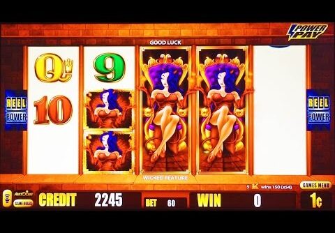 ++NEW – Wicked Winnings IV Legends slot machine, First $20 & Big Win