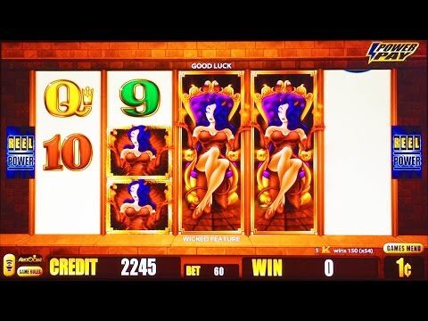 ++NEW – Wicked Winnings IV Legends slot machine, First $20 & Big Win