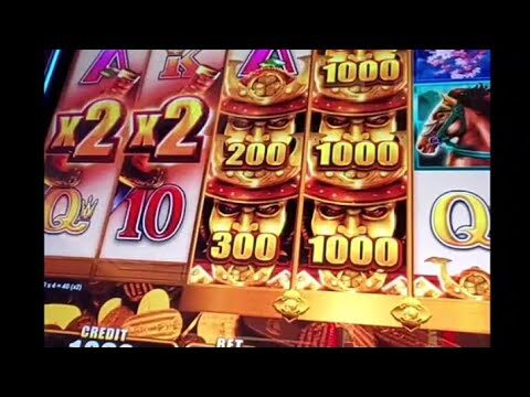 BIG WIN ON WILD WILD SAMURAI SLOT MACHINE BONUS #shorts