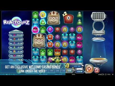 Record WIN on reactoonz  |online casino slot