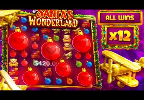 BIG Win on the NEW Santa’s Wonderland Slot! 🎅 (Stake)