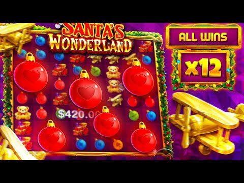 BIG Win on the NEW Santa’s Wonderland Slot! 🎅 (Stake)