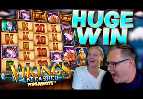 EPIC WIN on MAX-MAX bonus – Vikings Unleashed Megaways slot