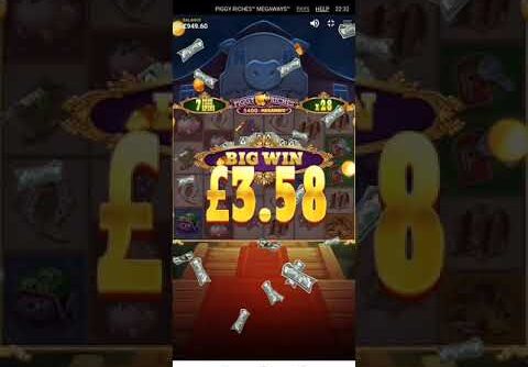 PIGGY RICHES MEGAWAYS SLOT £4 BONUS!! HUGE MONSTER WIN!!! 🔥MY BIGGEST WIN EVER!!!🔥