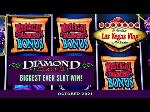 My Biggest EVER Slot Win! Perfect Diamond Queen Bonus At Rialto Casino, London (19th October 2021)