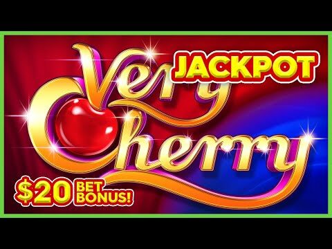 JACKPOT HANDPAY, LOVED IT! Very Cherry Slot – ONLY $20/SPIN BONUSES!