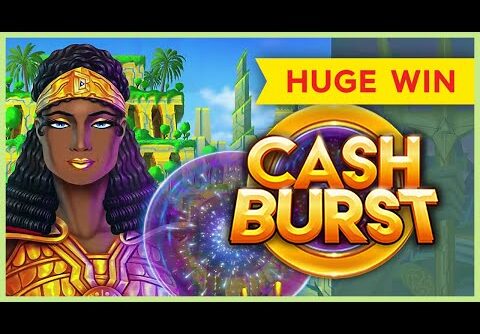 HUGE WIN! Cash Burst Force of Babylon Slot – I LOVED IT!