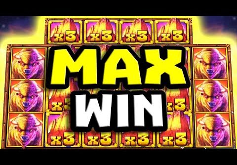 BUFFALO KING MEGAWAYS 🔥 SLOT MAX WIN RECORD 😱 HUGE BET 💥 RANDOM MICHAEL DID IT OMG MUST SEE‼️