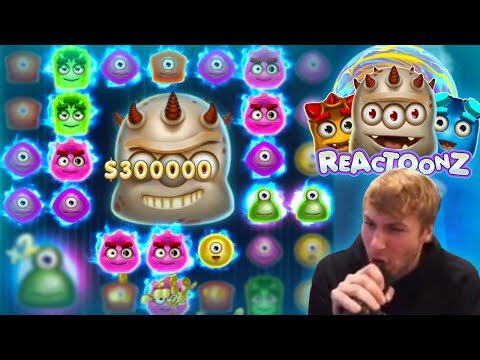 NEW RECORD WIN ON REACTOONZ SLOT BONUS?