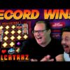 RECORD WIN ON HELLCATRAZ!!! (Our Biggest Slot Win Ever)