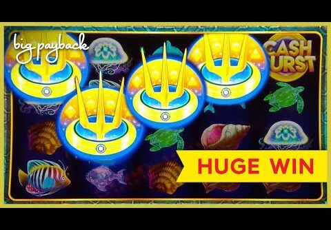 HUGE WIN! Cash Burst Orb of Atlantis Slot – AWESOME!