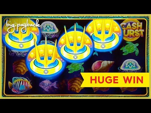 HUGE WIN! Cash Burst Orb of Atlantis Slot – AWESOME!