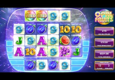 ðŸ‘‘ Opal Fruits Win Compilation ðŸ’° A Slot By Big Time Gaming.
