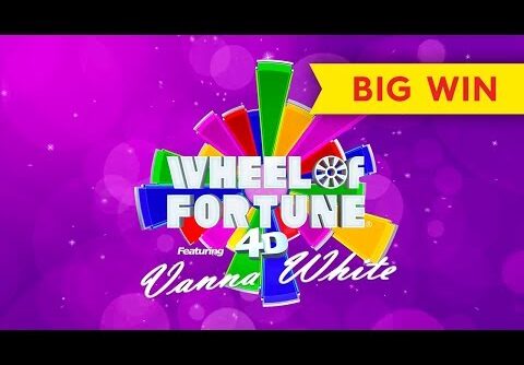 Wheel of Fortune 4D Slot – BIG WIN BONUS!