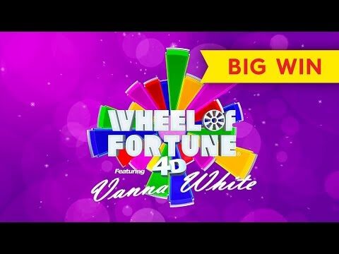 Wheel of Fortune 4D Slot – BIG WIN BONUS!