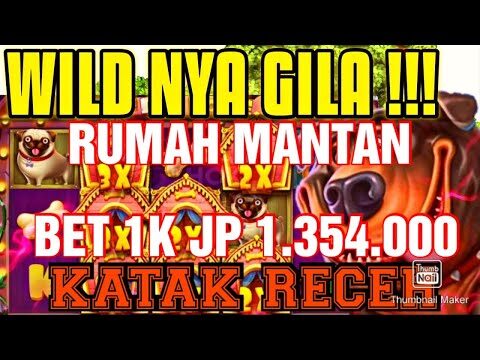 RUMAH MANTAN THE DOG HOUSE BET 1K JP JUTAAN!!!!!!! World Record Win on Dog House slot #THEDOGHOUSE