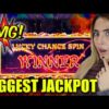 RECORD SMASHED!!! BIGGEST Lucky Chance Spin JACKPOT EVER on Dragon Link Autumn Moon!