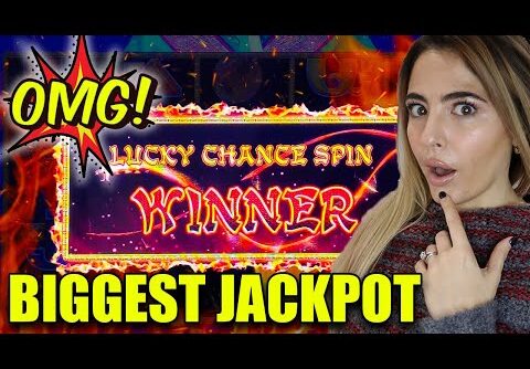 RECORD SMASHED!!! BIGGEST Lucky Chance Spin JACKPOT EVER on Dragon Link Autumn Moon!