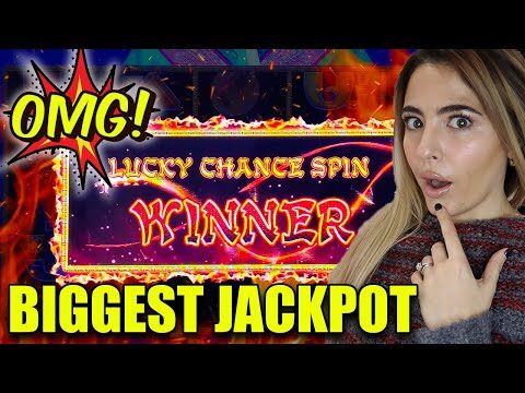 RECORD SMASHED!!! BIGGEST Lucky Chance Spin JACKPOT EVER on Dragon Link Autumn Moon!