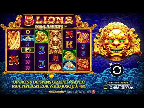 Mega Win Music from 5 Lions Megaways – Pragmatic Play