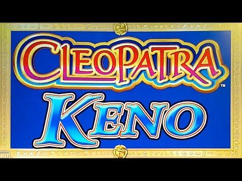 Cleopatra Keno – I HIT MY NUMBERS – BIG WIN BONUS!