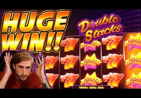 HUGE WIN!! Double Stacks BIG WIN!! Online Slot from CasinoDaddy Live Stream