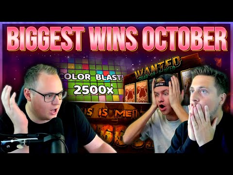 Top 10 Biggest Slot / Casino Wins of October!