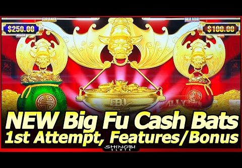 NEW Big Fu Cash Bats Dragon Slot Machine – Live Play with Bat Features and Free Spins Bonus