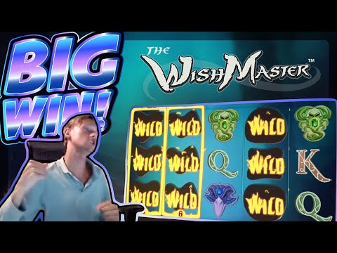 BIG WIN!!! Wish Master BIG WIN!! Online Casino slot from CasinoDaddy Live Stream