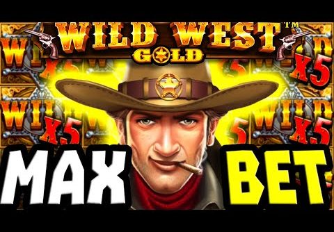 WILD WEST GOLD 🔥 SLOT MEGA BIG WINS ON MAX BET 😱 OMG I DESTROYED THIS SLOT‼️