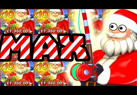 MY FIRST EVER X10 MAX BONUS 😱 CHRISTMAS BIG BASS BONANZA 🐟 SLOT MEGA BIG WINS 💥 FINAL LEVEL‼️