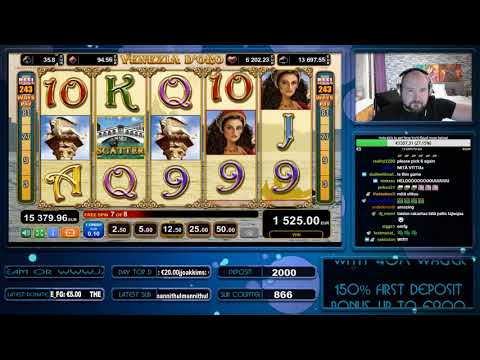 Venezia D’oro Slot Gives Super Big Win!!