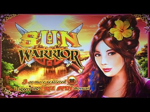 Sun Warrior MAX BET BIG WIN Slot Machine Bonus Free Spins
