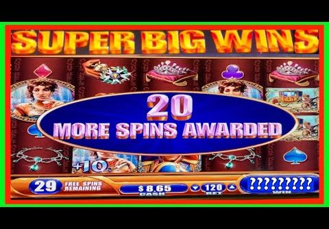 **SUPER BIG WINS!**💰RETRIGGERS! Napoleon and Josephine WMS Slot Machine Bonus