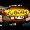 BIGGEST Wins of March!! (Slots and Roulette)