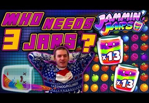 HUGE WIN on Jammin Jars Slot – Â£6 Bet