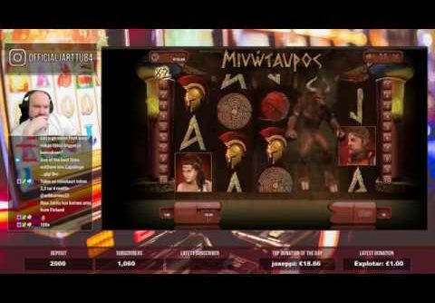 Two Super Big Wins From Minotaur Slot!!